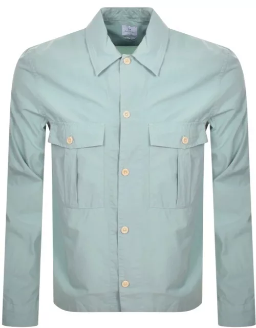 PS By Paul Smith Overshirt Jacket Blue