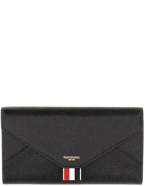thom browne continental leather wallet