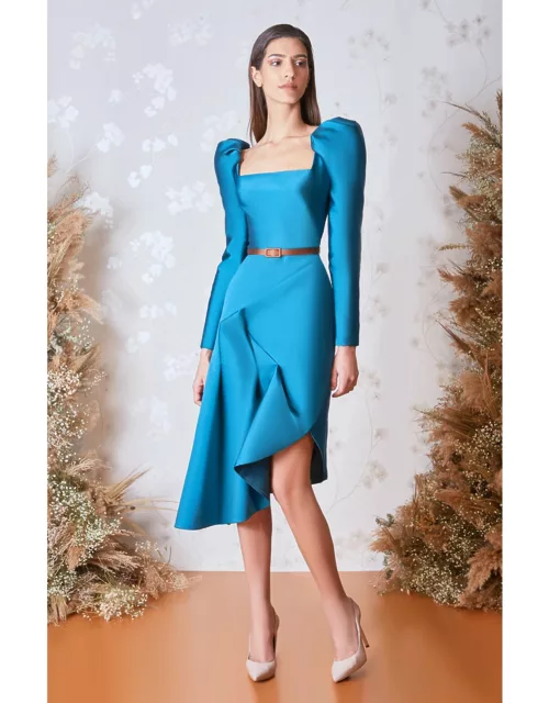 Gatti Nolli by Marwan Long Sleeved Asymmetrical Dres