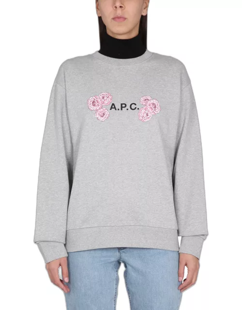 a.p.c. crewneck sweatshirt