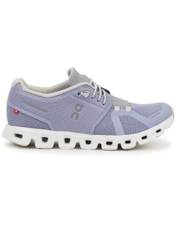 On Running Cloud 5 Panelled Mesh Sneakers - Blue