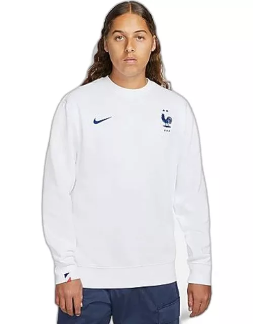 Men's Nike France Club Fleece Crewneck Sweatshirt