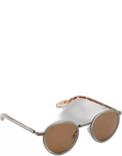 Men's Echelon Round Sunglasse