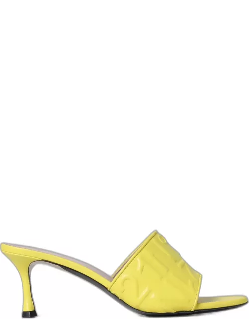 Heeled Sandals N° 21 Woman colour Yellow