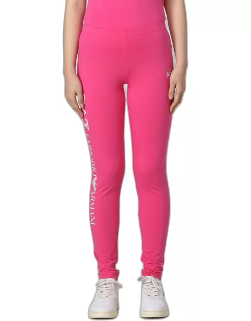 Trousers EA7 Woman colour Pink