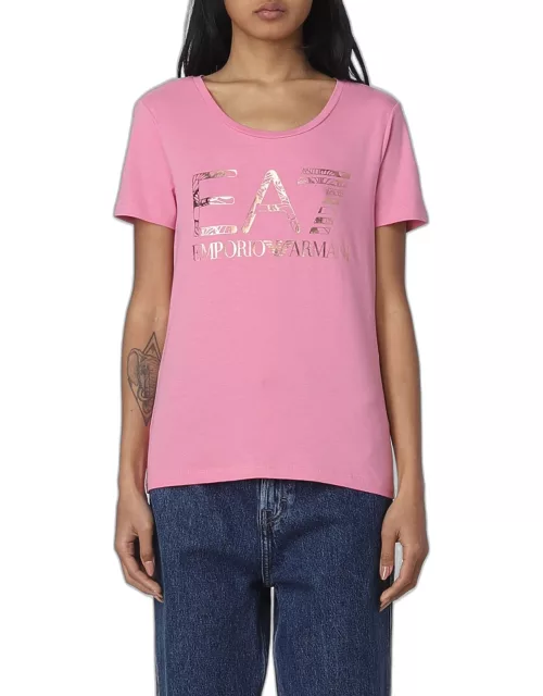 T-Shirt EA7 Woman colour Pink