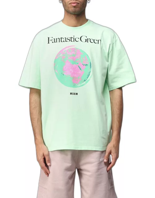 T-Shirt MSGM Men colour Green