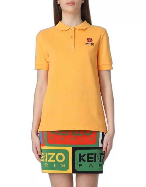 Polo Shirt KENZO Woman colour Orange