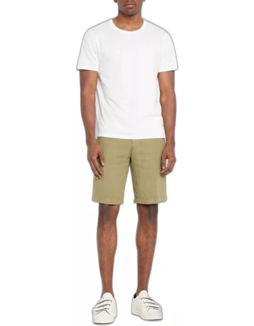 Men's Linen Bermuda Short