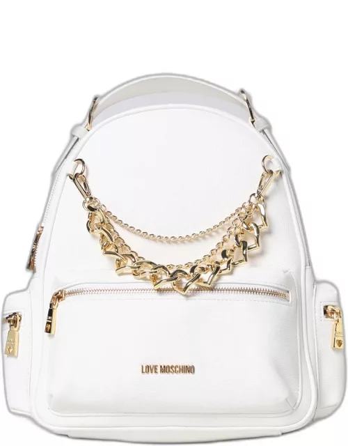 Backpack LOVE MOSCHINO Woman colour White