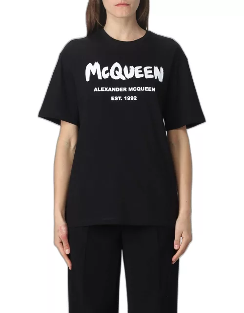 T-Shirt ALEXANDER MCQUEEN Woman colour Black
