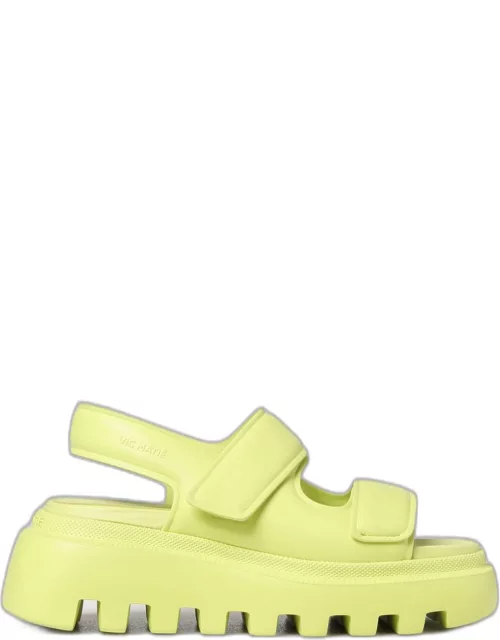 Heeled Sandals VIC MATIÈ Woman colour Lime