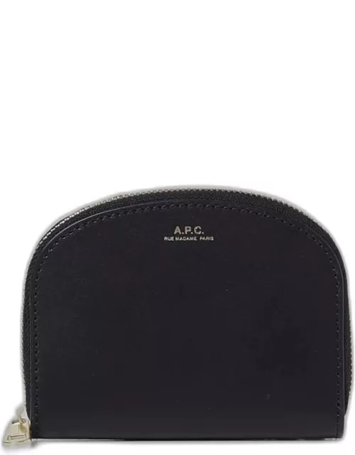 Wallet A.P.C. Woman colour Black