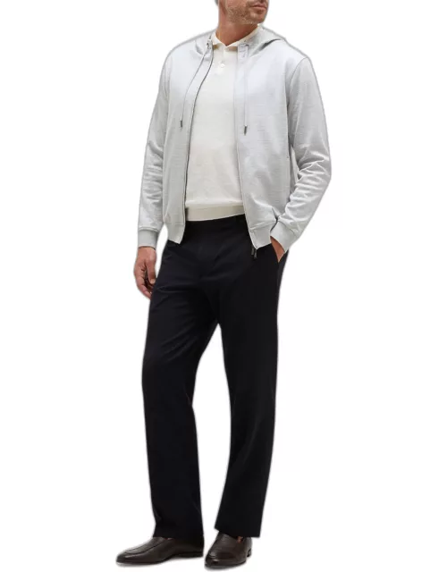 Men's Short Sleeve Linen Polo Shirt