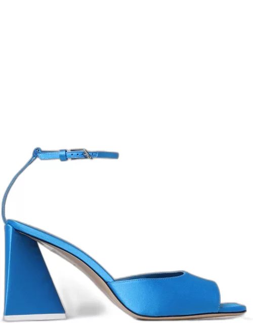 Heeled Sandals THE ATTICO Woman colour Turquoise