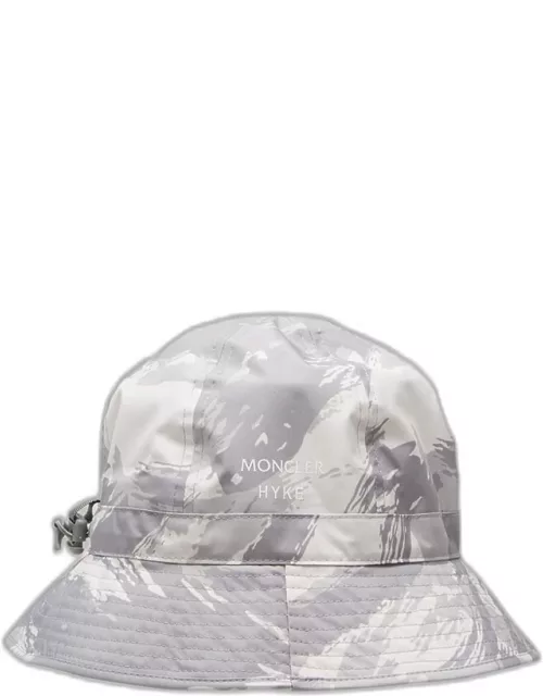 Printed Bucket Hat with Drawcord
