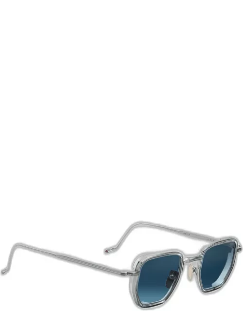 Men's Frost Square Metal Sunglasse