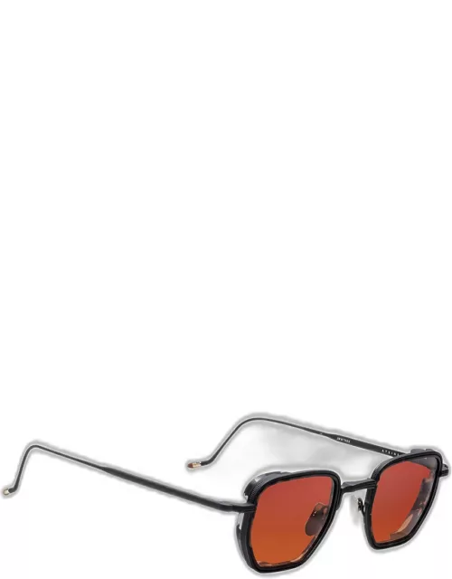 Men's Tropic Square Metal Sunglasse