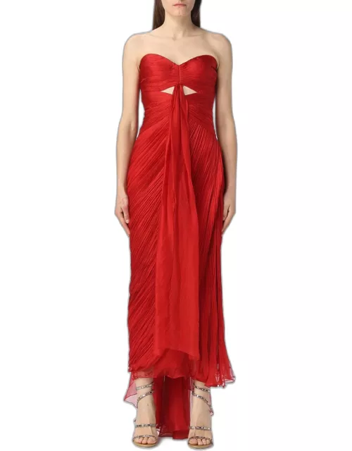Dress MARIA LUCIA HOHAN Woman colour Red