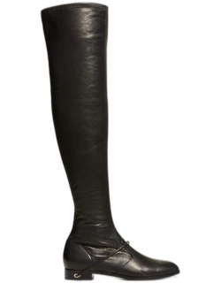 Silvio Leather Tall Boot