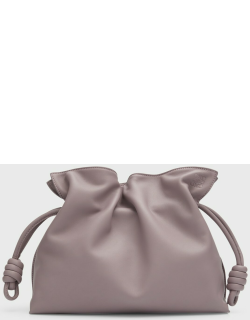 Flamenco Monochrome Leather Clutch Bag