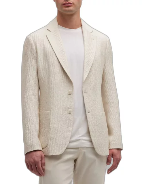 Men's Silk-Blend Sport Coat