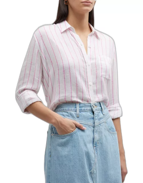 Charli Striped Linen Shirt