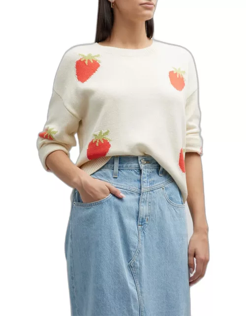 Perci Strawberry Sweater