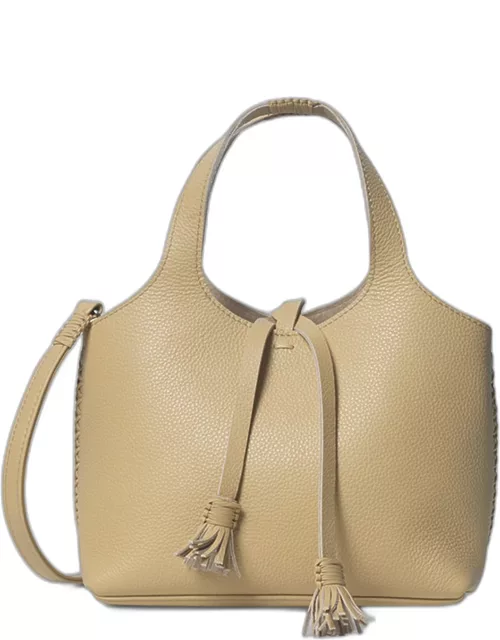 City Mini Grained Leather Top-Handle Bag