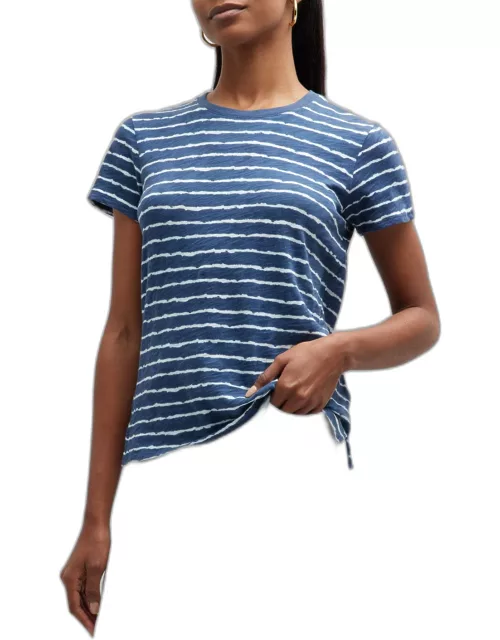 Schoolboy Dyed Cotton Crewneck T-Shirt