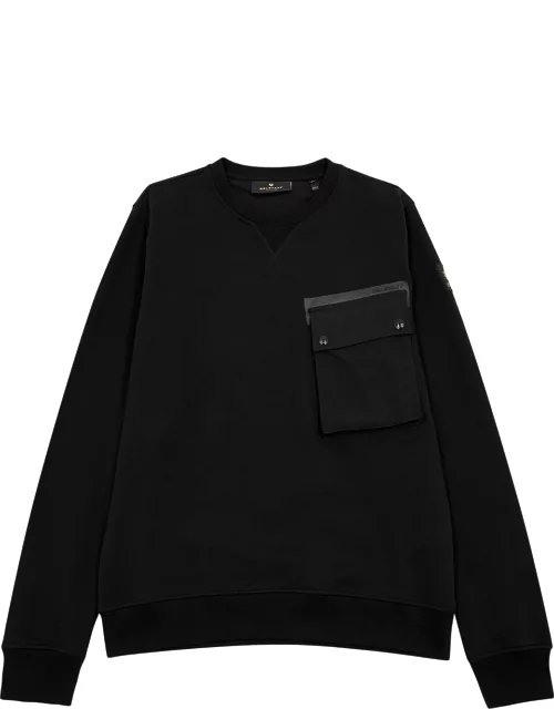 Belstaff Surge Cotton Sweatshirt - Black