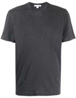 Lead grey cotton t-shirt