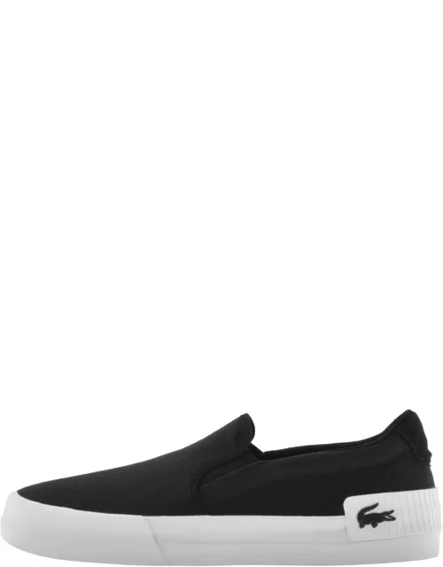 Lacoste L004 Slip On Trainers Black