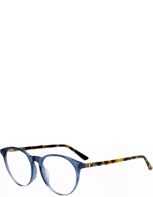 Dior Eyewear Montaigne - Blue & Havana Glasse