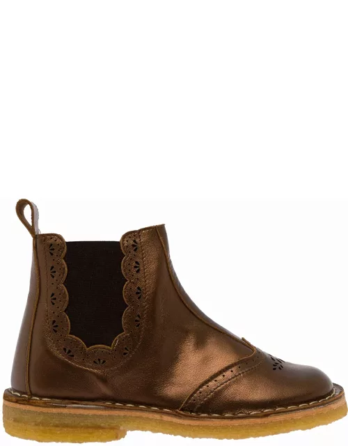 Leather Brown Boots Emile Et Ida