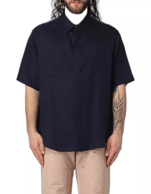 Shirt 424 Men color Blue