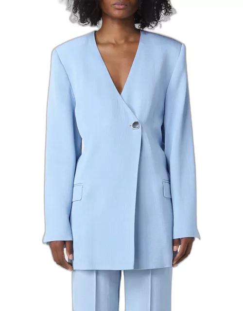 Jacket ROHE Woman colour Gnawed Blue