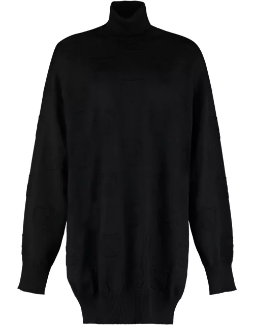 Moschino Jacquard Sweater Dres
