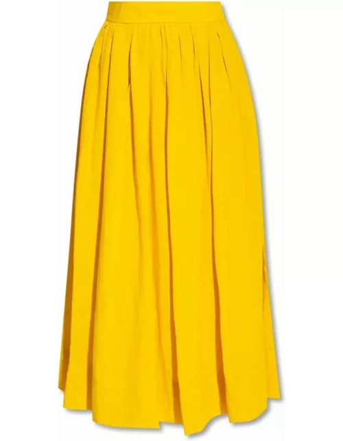Chloé Linen Midi Skirt