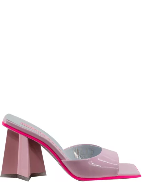 Chiara Ferragni Square-toe Block-heel Sandal