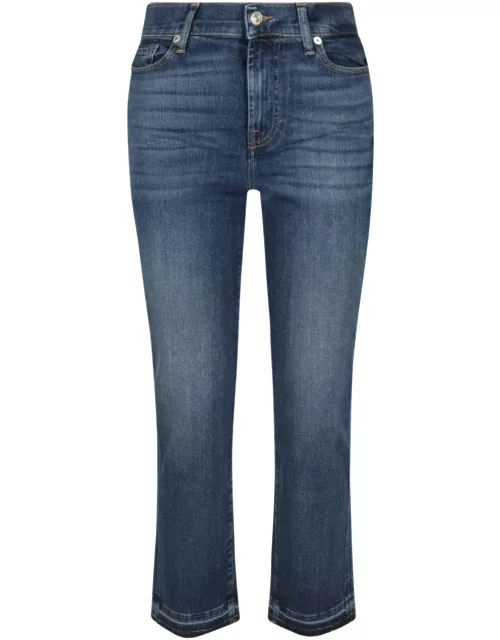 7 For All Mankind The Straight Crop Jean