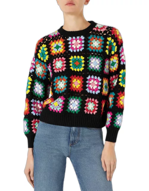 MC2 Saint Barth Woman Multicolor Crochet Sweater