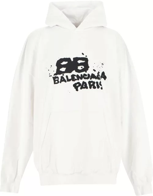 Balenciaga Printed Hoodie