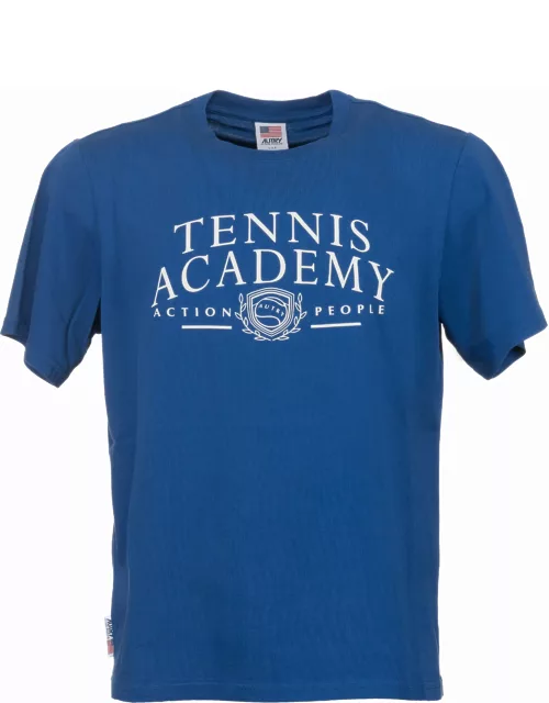 Autry tennis Accademy Blue T-shirt