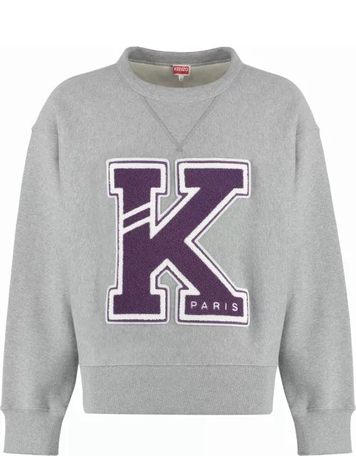 Kenzo Cotton Varsity Sweatshirt
