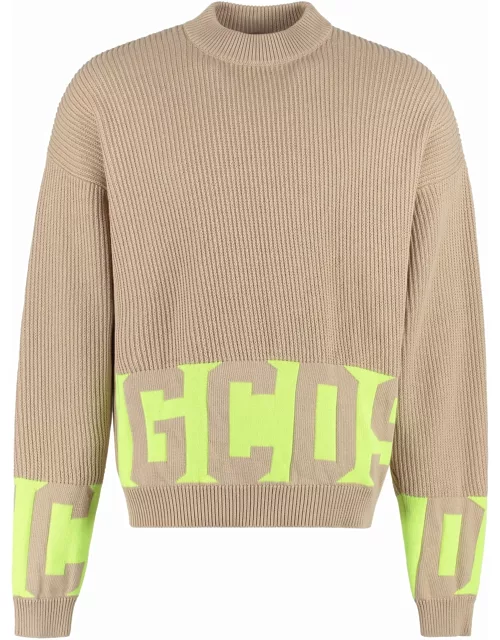 GCDS Cotton Crew-neck Sweater