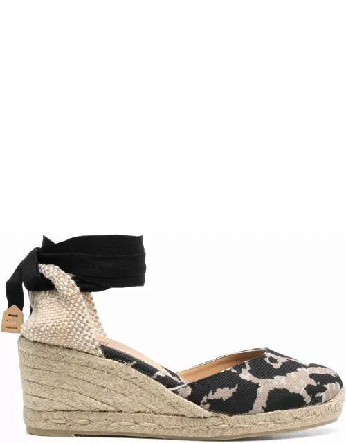 Castañer Carina Espadrilles With Laces On Ankle