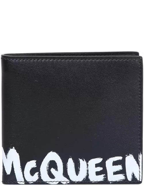 Alexander McQueen Leather Billfold Wallet