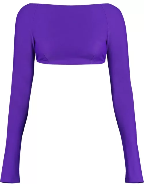 Pucci Knitted Crop Top