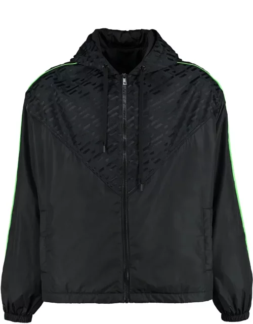 Versace Hooded Nylon Jacket